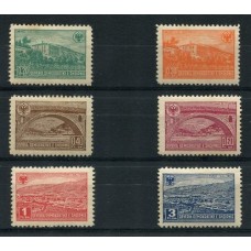 ALBANIA 1946 Yv. 330/5 SERIE COMPLETA DE ESTAMPILLAS NUEVAS CON GOMA 28,50 EUROS